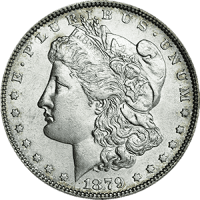 1879 Morgan Silver Dollar