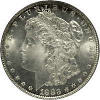1883 Morgan Silver Dollar