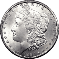 1884 CC Morgan Silver Dollar