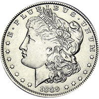 1889 Morgan Silver Dollar