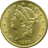 1893 Liberty Head Double Eagle