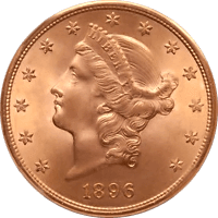 1896 Liberty Head Double Eagle