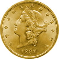 1897 Liberty Head Double Eagle