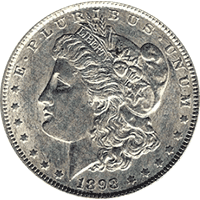 1898 O Morgan Silver Dollar