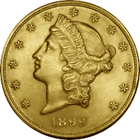 1899 Liberty Head Double Eagle
