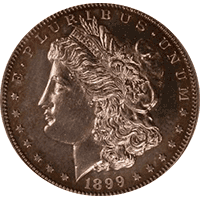 1899 O Morgan Silver Dollar