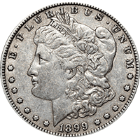 1899 S Morgan Silver Dollar
