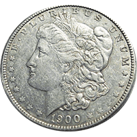 1900 O Morgan Silver Dollar
