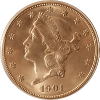 1901 Liberty Head Double Eagle