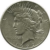 1926 D Peace Dollar